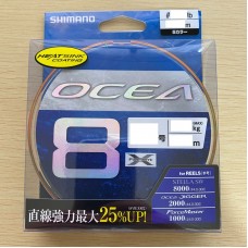 Shimano OCEA 8 PE Braided Line 400m Multi Color